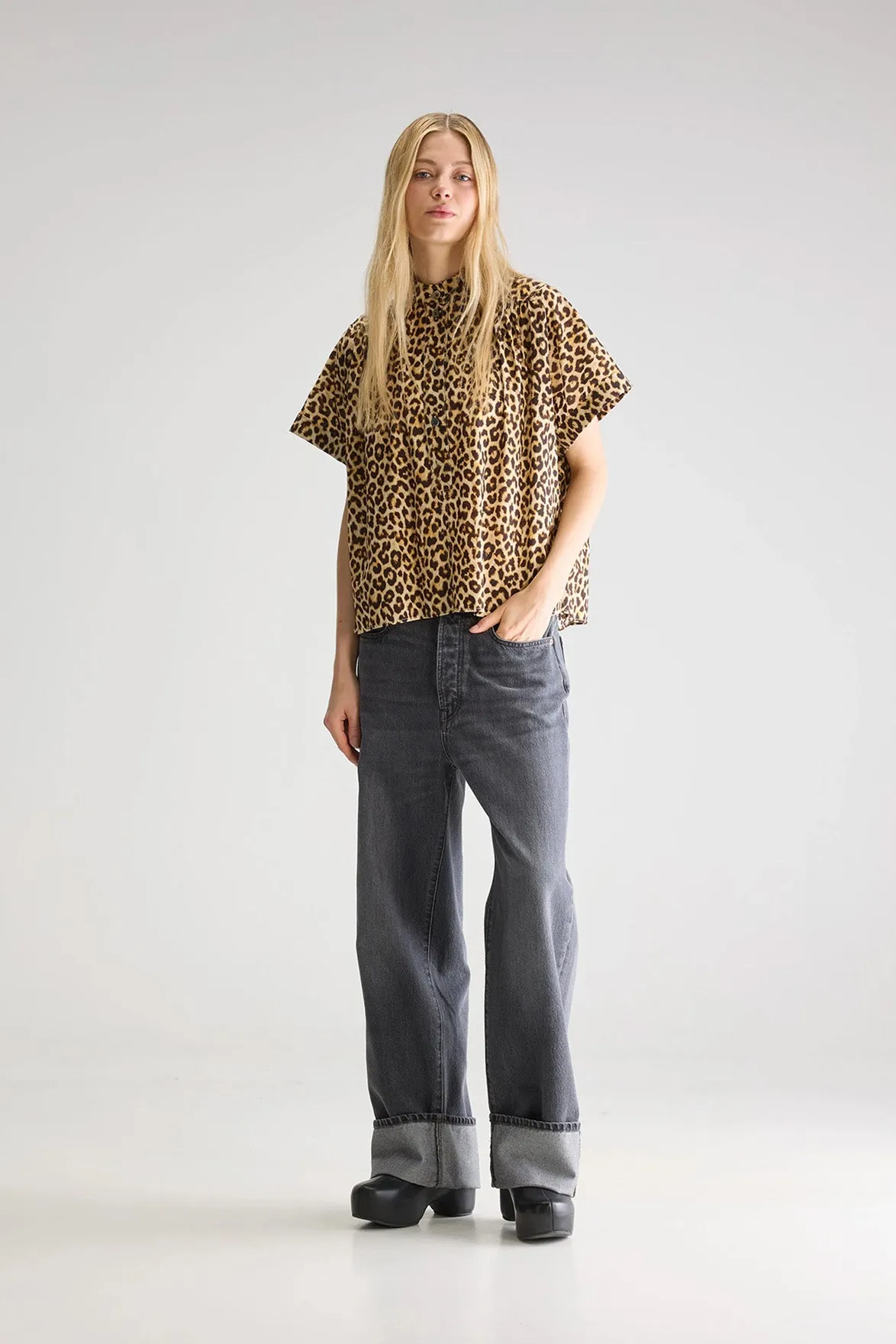 Bellerose Pears Display J Leopard Blouse