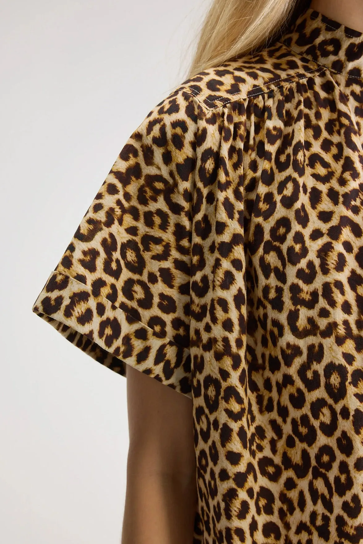 Bellerose Pears Display J Leopard Blouse