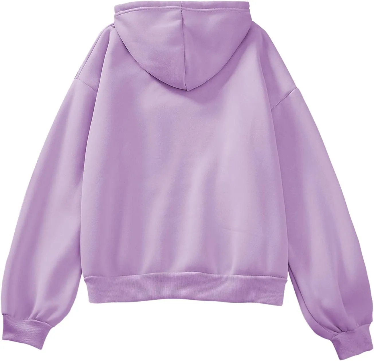 Bobeutou Cute Mushroom Graphic Kawaii Sweatshirt for Teen Girls Oversized Aesthetic Warm Hoodie Tops with Pocket Pullover