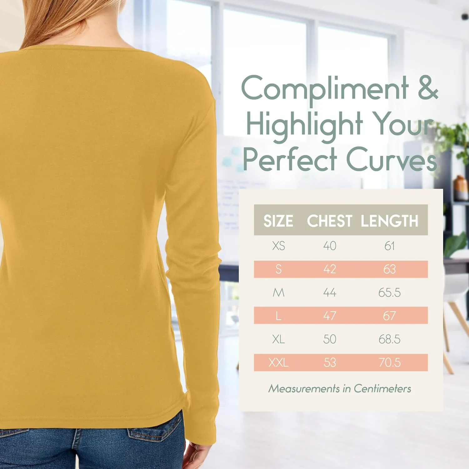Brix Women's Long Sleeve Tee - Crewneck Cotton T-Shirt Tagless Super Soft Classic and Fitted.