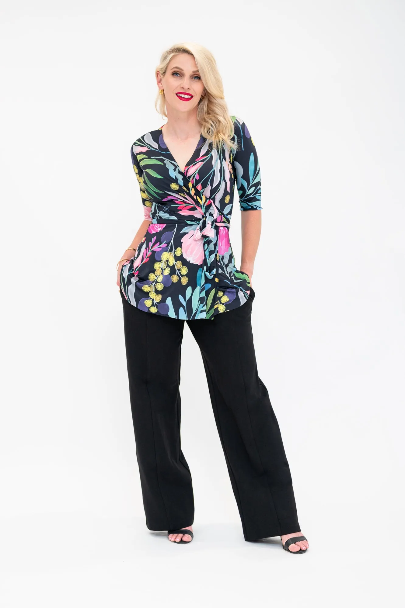 Claire 2.0 Wrap Top