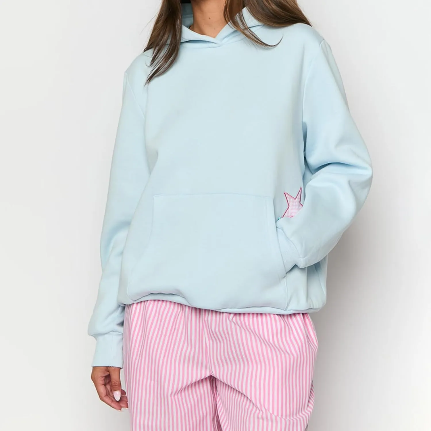 Cute Graphic Hoodies for Women Teen Girls Y2k Ocean/Seashell Oversized Sweatshirt Long Sleeve Pullover Streetwear