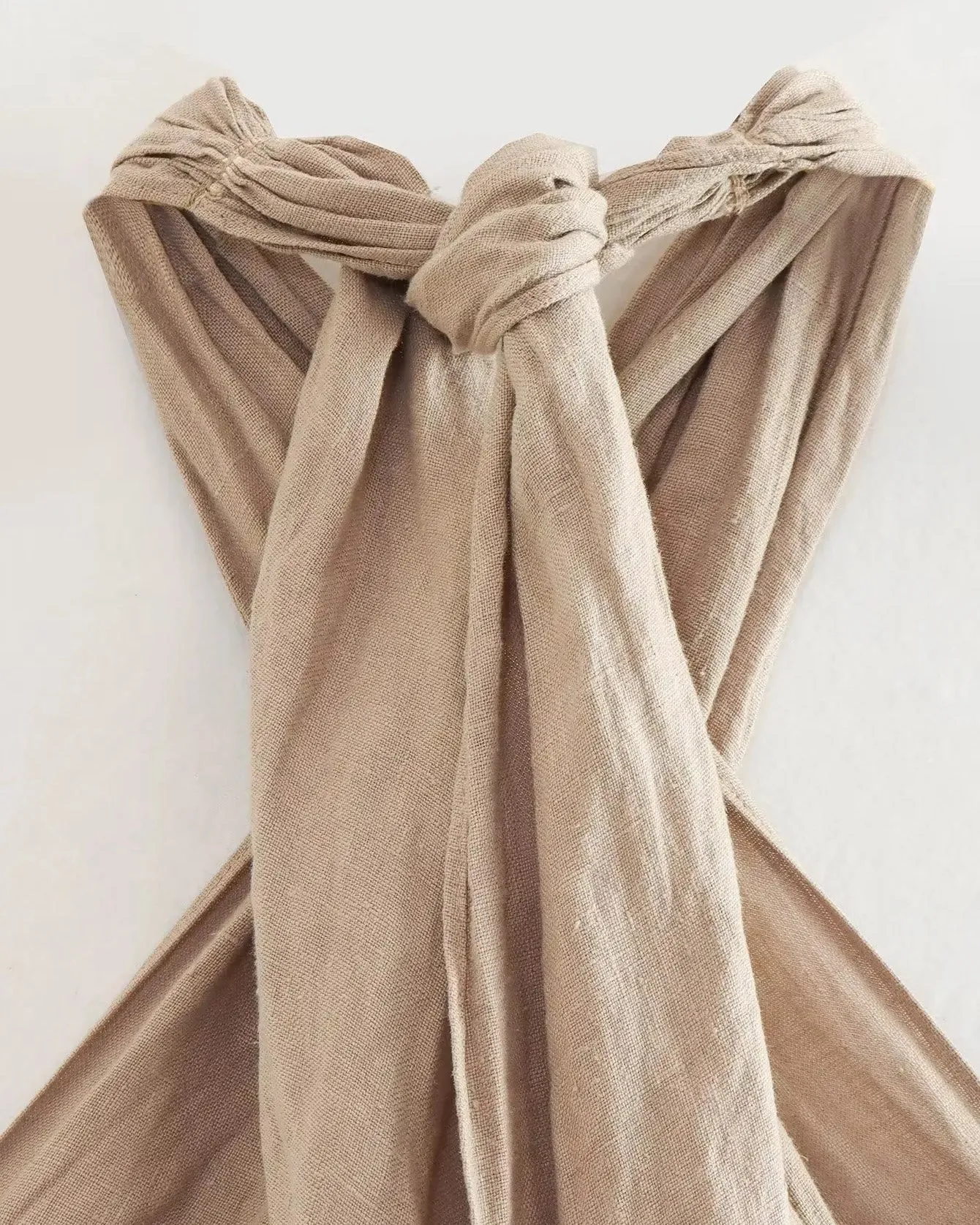 Desert Dune Wrap Crop Top