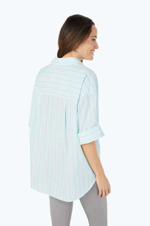 Foxcroft Costal Stripe Tunic