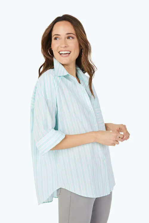 Foxcroft Costal Stripe Tunic