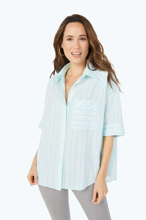 Foxcroft Costal Stripe Tunic