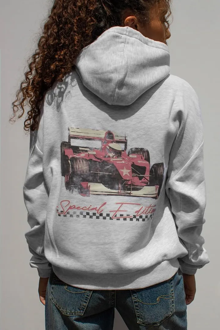 Graphic Hoodies for Women Cute Long Sleeve Preppy Sweatshirts Fall Oversized Pullover Hooded Tops With Pockets