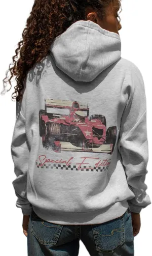 Graphic Hoodies for Women Cute Long Sleeve Preppy Sweatshirts Fall Oversized Pullover Hooded Tops With Pockets