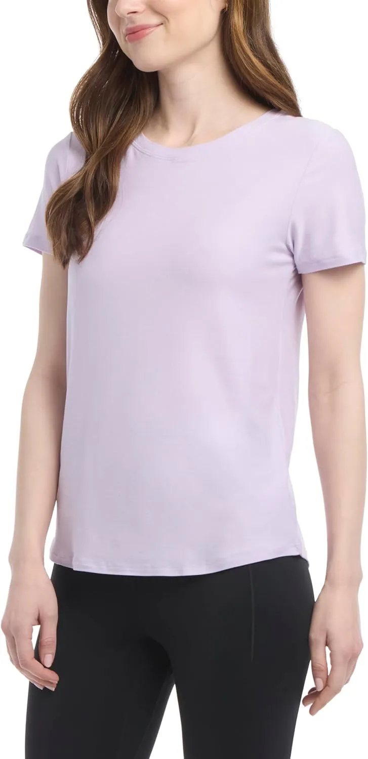 Jockey Women's Active 2-Pack Butter Soft Essential T-Shirt