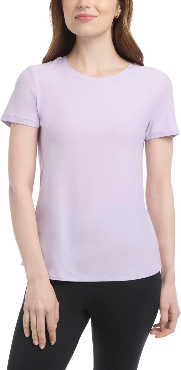 Jockey Women's Active 2-Pack Butter Soft Essential T-Shirt