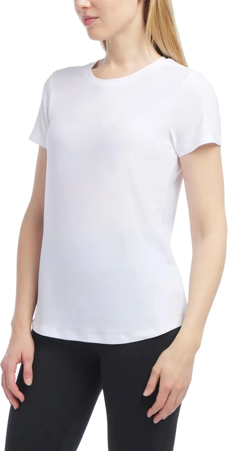 Jockey Women's Active 2-Pack Butter Soft Essential T-Shirt
