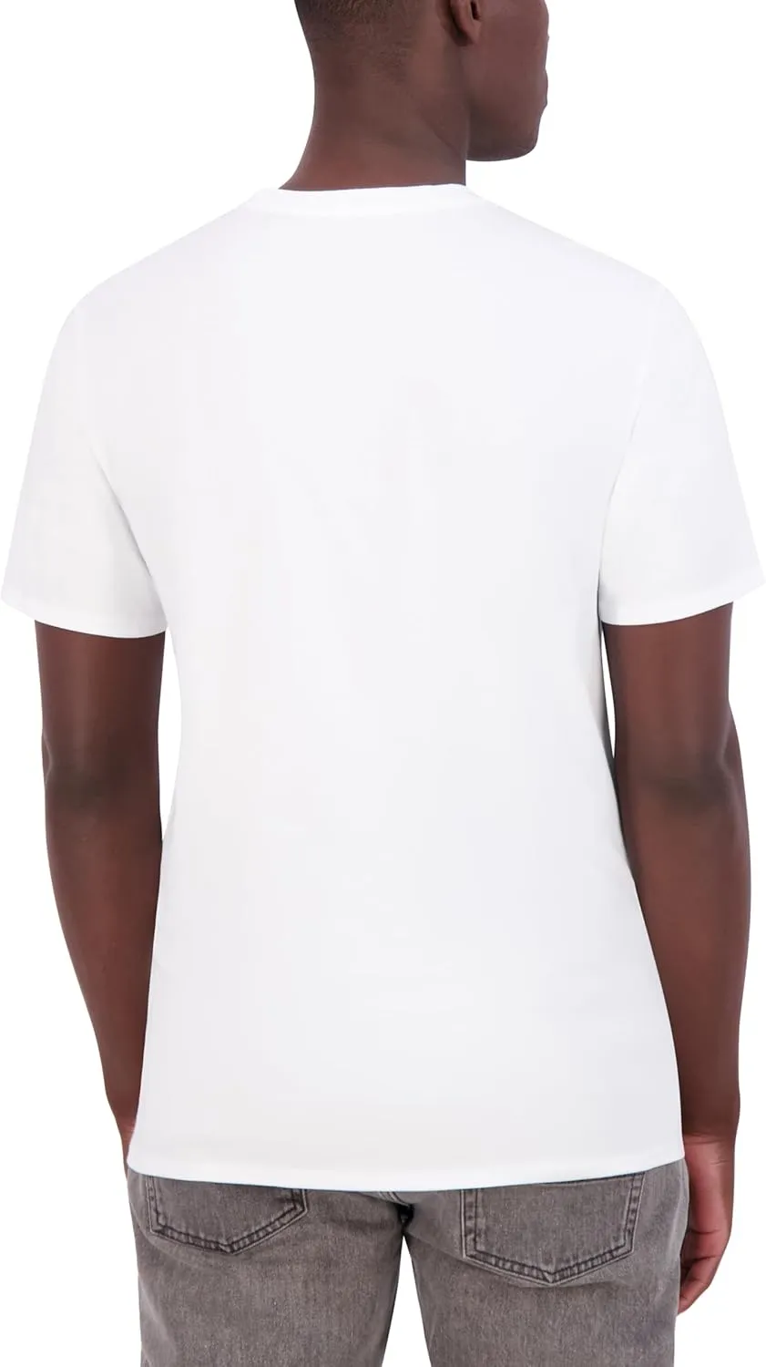 KARL LAGERFELD mens Soft Crew Neck Tonal Logo Short Sleeve T-shirt