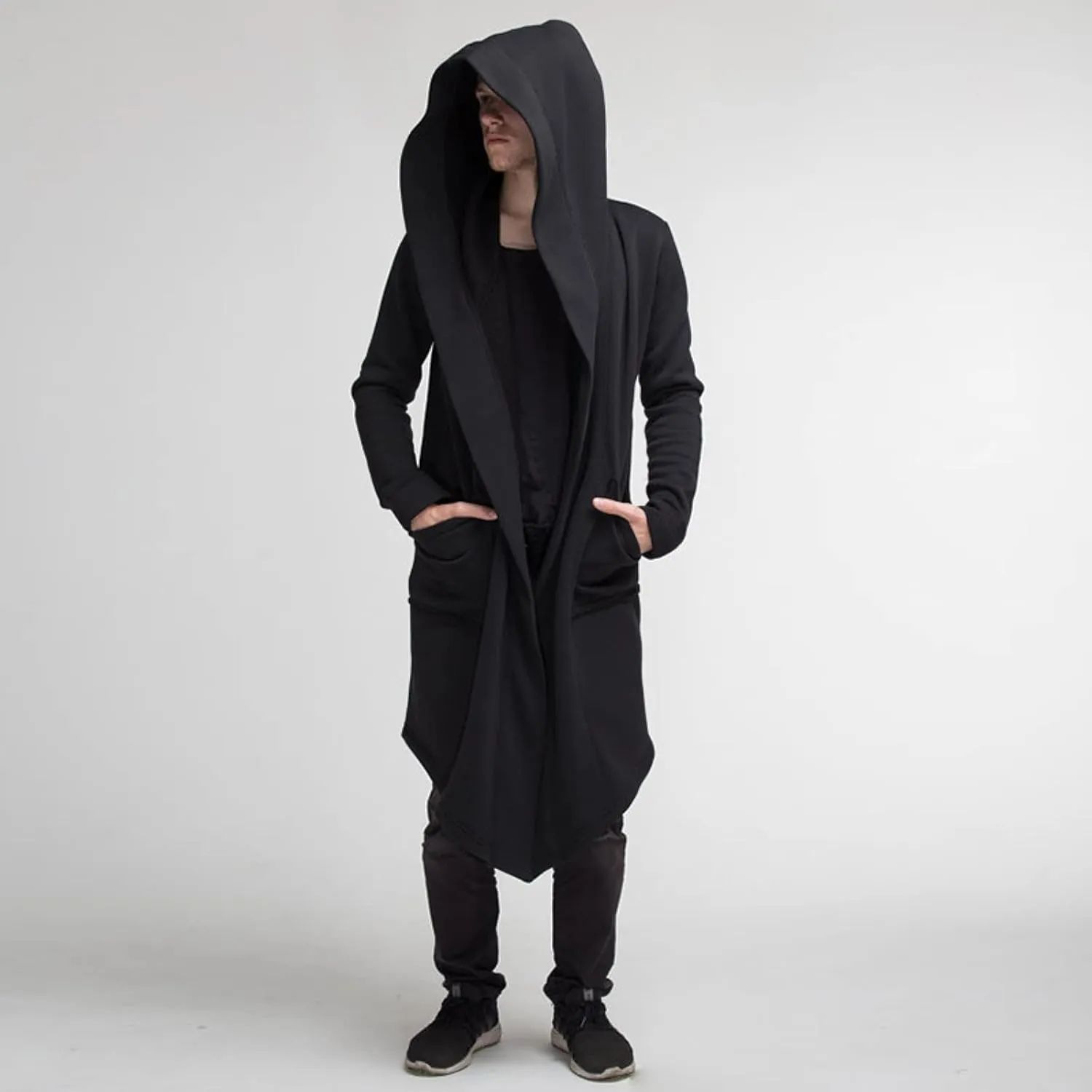 LCMTWX Men Hoodies Casual Hoodies for Men Solid Hooded Sweater Top Pullover Hooded Sweatshirt for Men Pullover Hooded