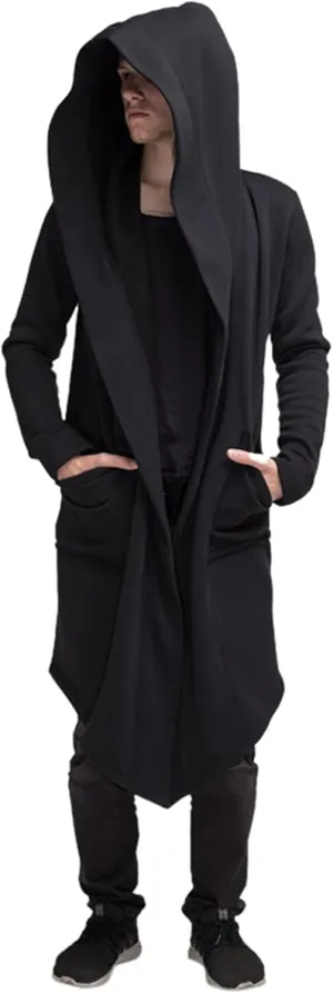LCMTWX Men Hoodies Casual Hoodies for Men Solid Hooded Sweater Top Pullover Hooded Sweatshirt for Men Pullover Hooded