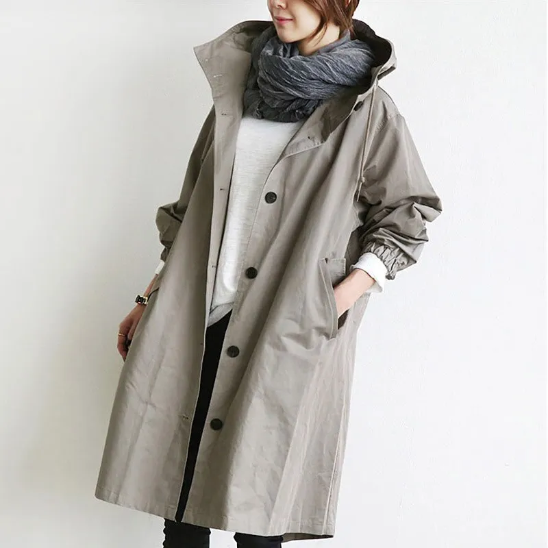 Mandy - Elegant and Water-Repellent Trench Coat
