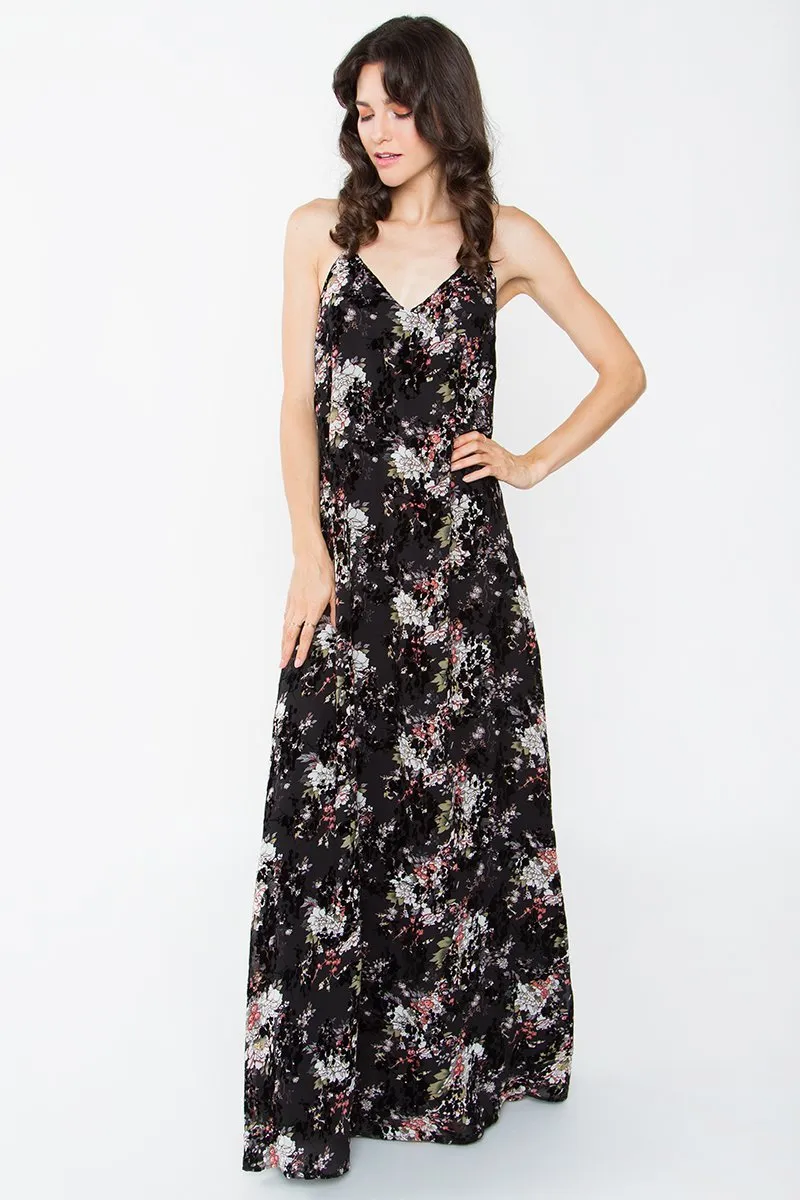 Marianne Velvet Maxi Dress