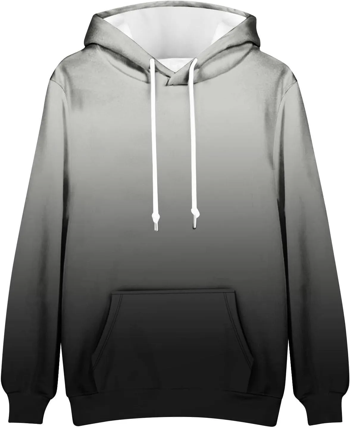 Men Sweatshirt Running Soft Outerwear Long Sleeve Lightweight Drawstring Hoodies Stylish Casual Athletic Sweatshirt