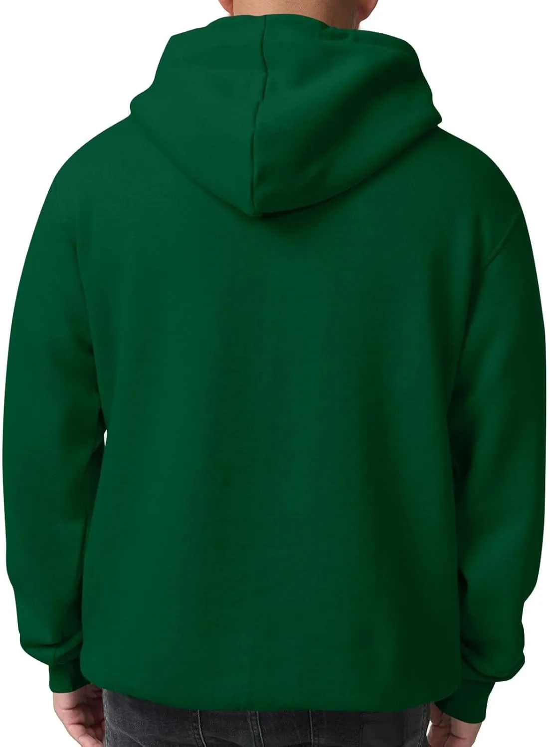 Mens Hoodies Pullover Drawstring Soft Fleece Hoodies Heavyweight Casual Classic Long Sleeve Shirt with Kangaroo Pockets