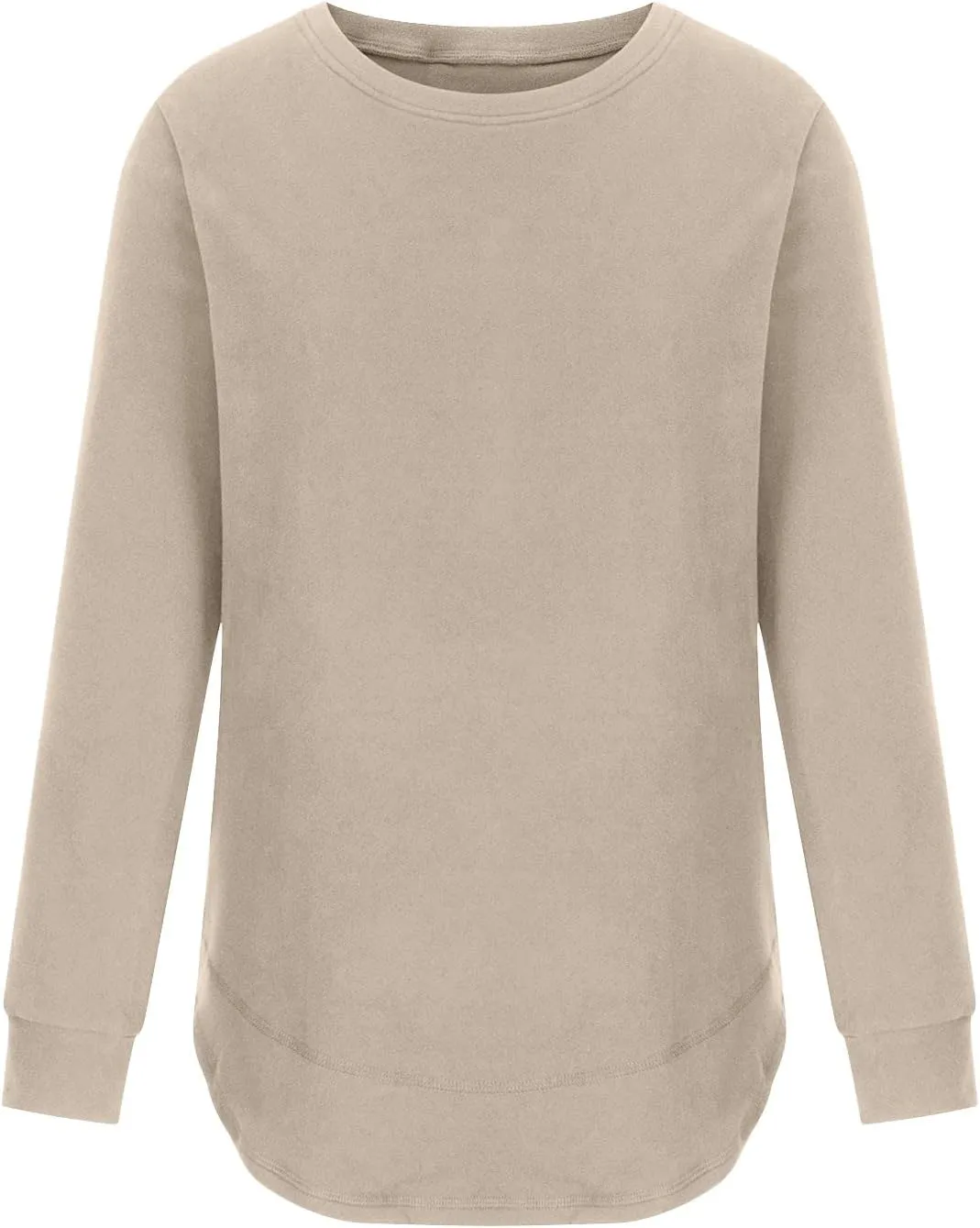 Oversized Sweatshirt for Women Casual Crewneck Long Sleeve Tops Fleece Comfy Loose Fit Fall 2023 Trendy Clothes
