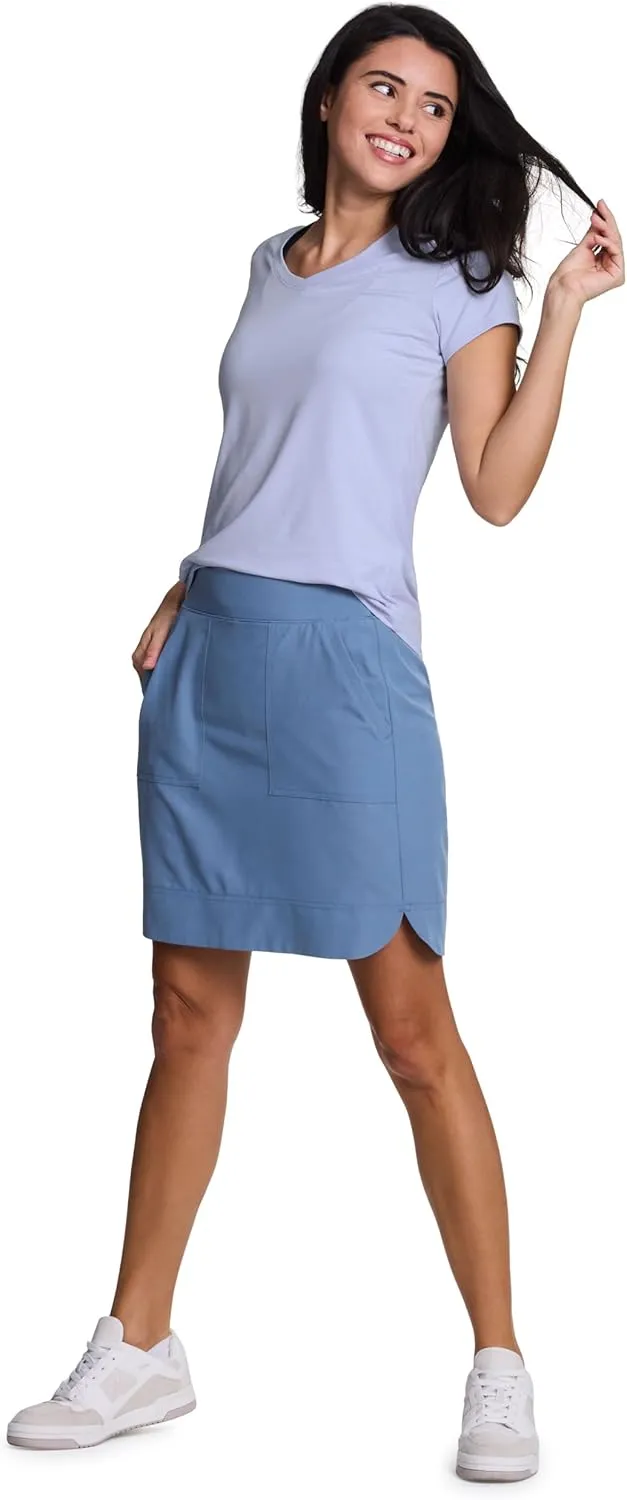 RBX Running Shirt for Women, Short Sleeve Buttery Soft Lightweight Space Dye V-Neck T-Shirt