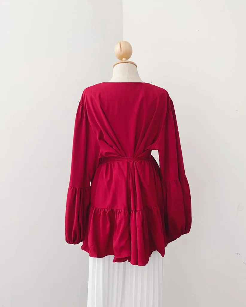 Square Neck Tops - Crystal