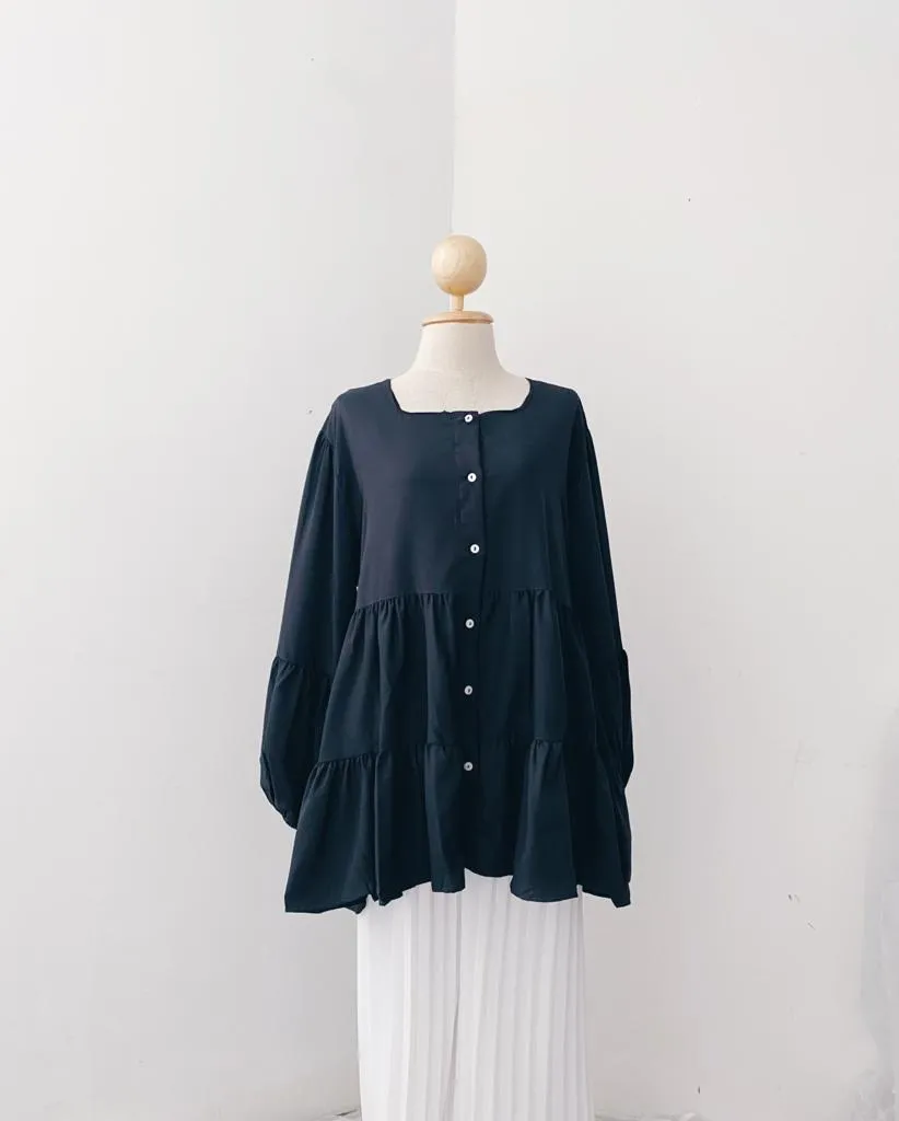 Square Neck Tops - Crystal