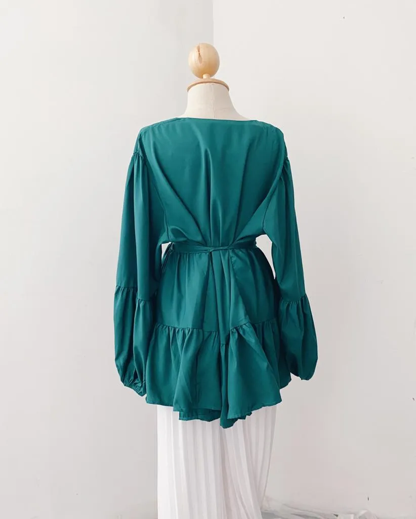 Square Neck Tops - Crystal