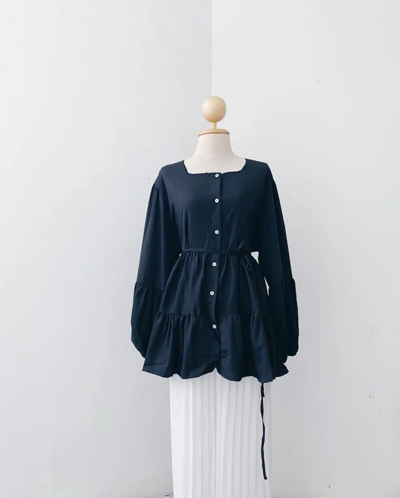 Square Neck Tops - Crystal