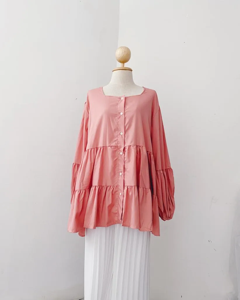 Square Neck Tops - Crystal
