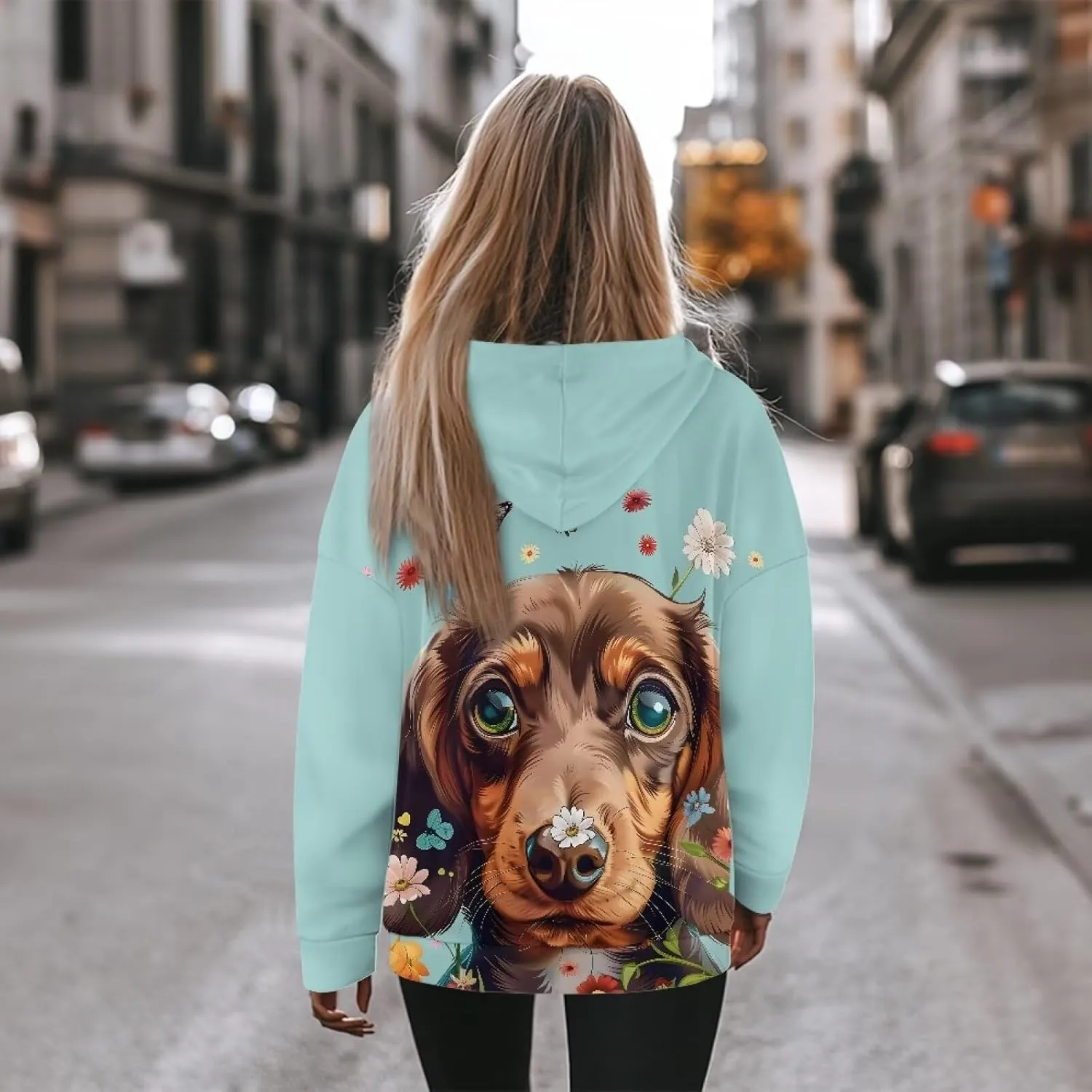 Womens Oversized Sweatshirts Athletic Hoodies Long Sleeve Pullover Hooded Tops