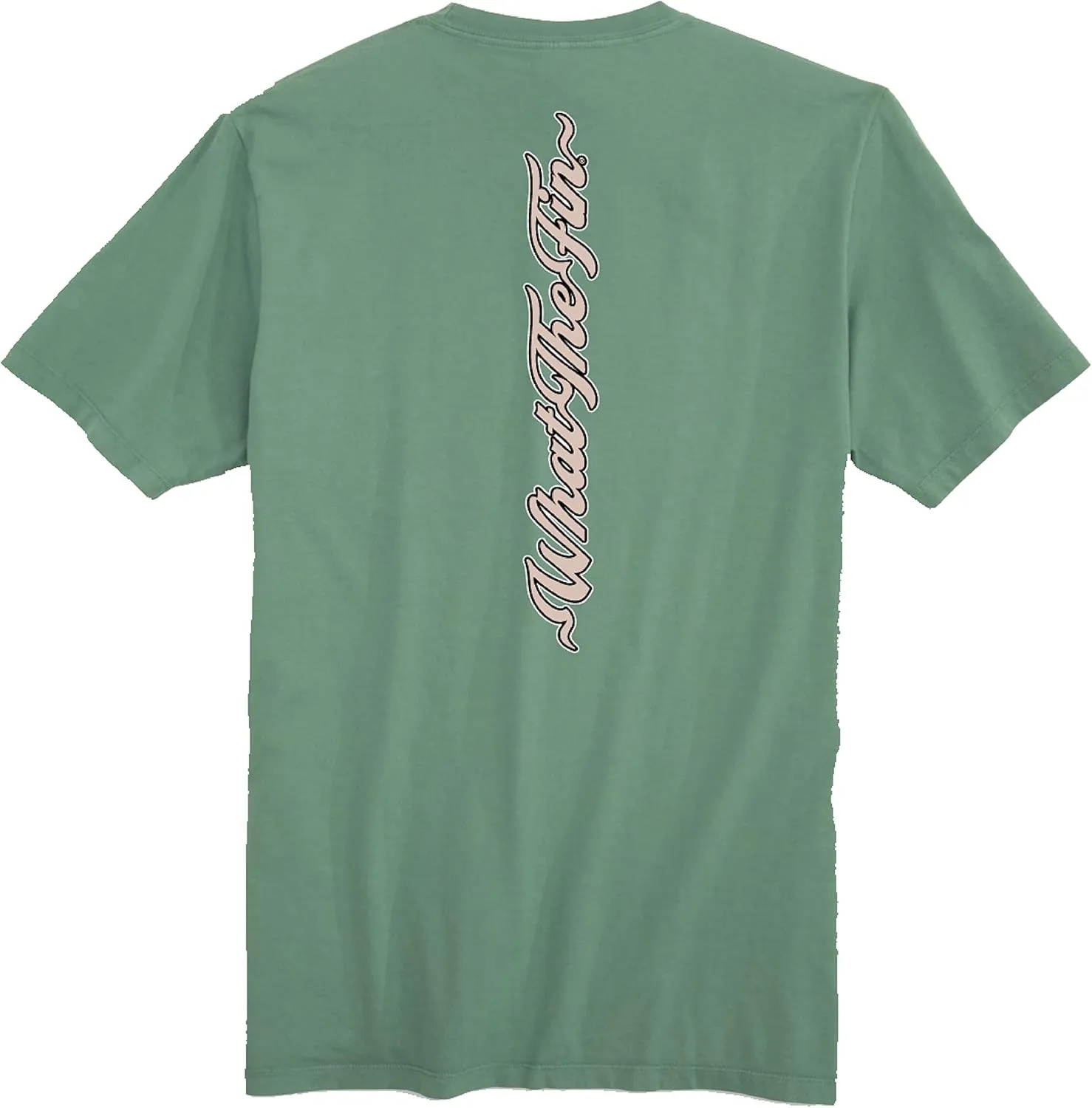 WTF WHAT THE FIN? Short-Sleeve Feels Good Soft Cotton T-Shirt - WTF Classic Logo