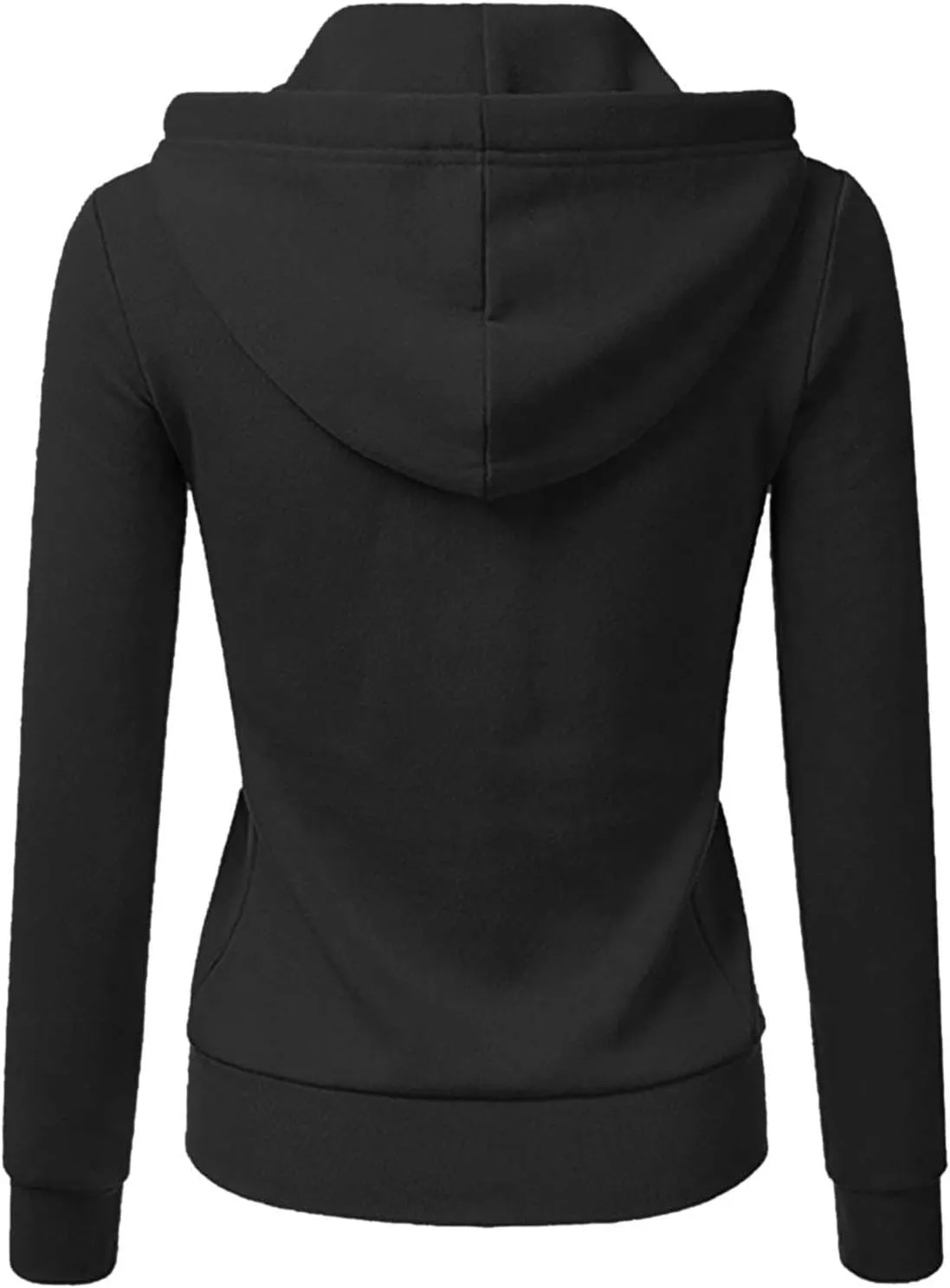 Zip Up Hoodie for Women Fall Plus Size Lightweight Hoodies Long Sleeve Sweatshirts Y2k Trendy Hoodies